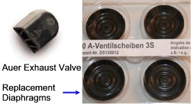 DuPont Auer Replacement Diaphragms