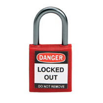 Brady lockout padlock