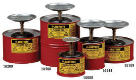 justrite plunger cans