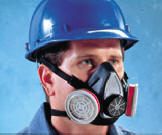 MSA 200LS half face respirator